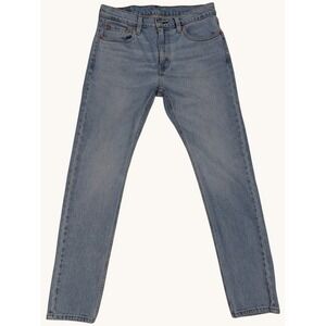 Levis 512 Slim Taper Jeans Mens 30x30 Light Wash Blue Denim Pants